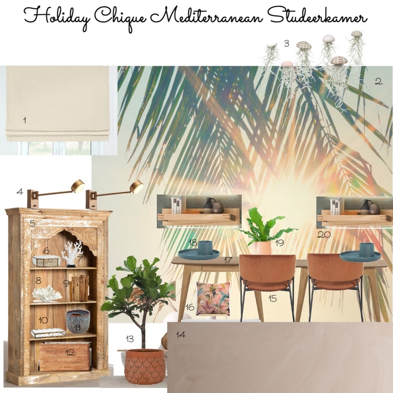 Sampleboard studeerkamer Mood Board by MariekeHoukes on Style Sourcebook