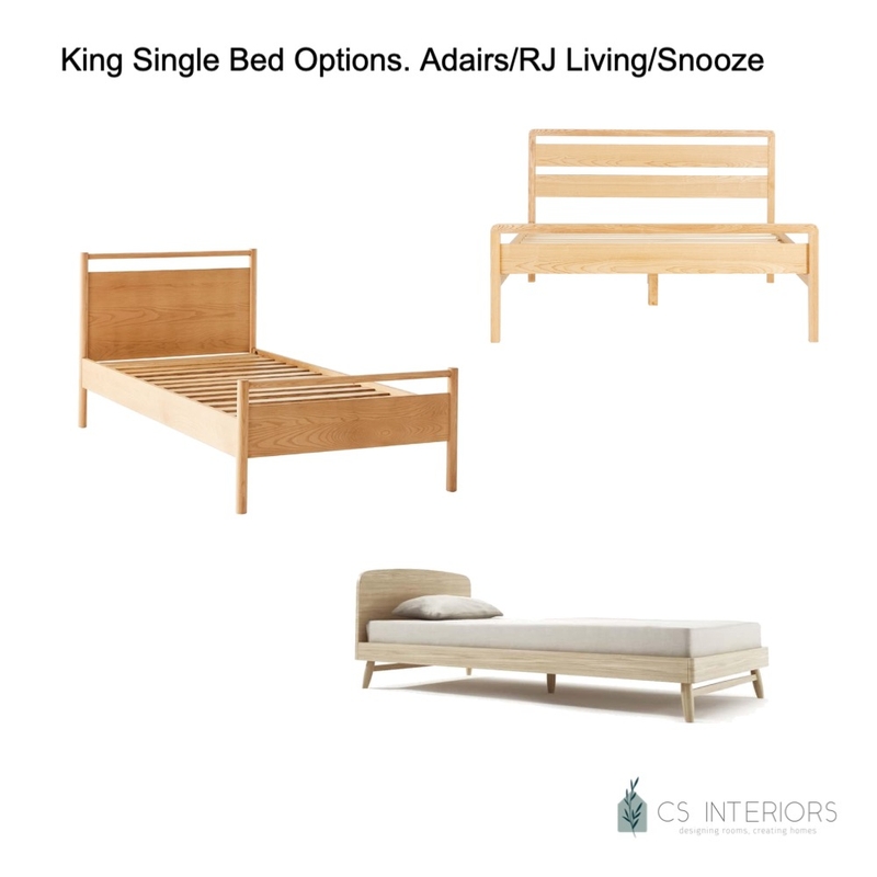 King Single Bed Options Mood Board by CSInteriors on Style Sourcebook