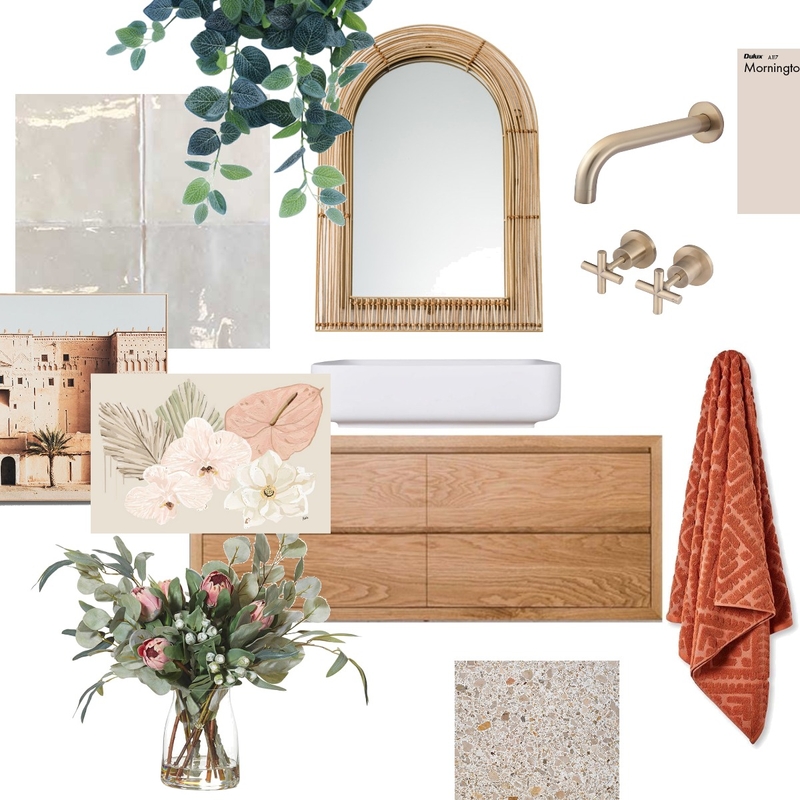 Rust Coastal Mood Board by Studio Lili on Style Sourcebook