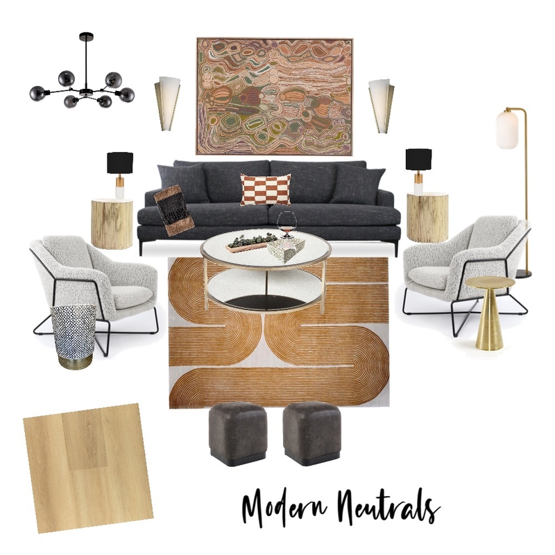 Modern Neutrals Mood Board by Opal on Style Sourcebook