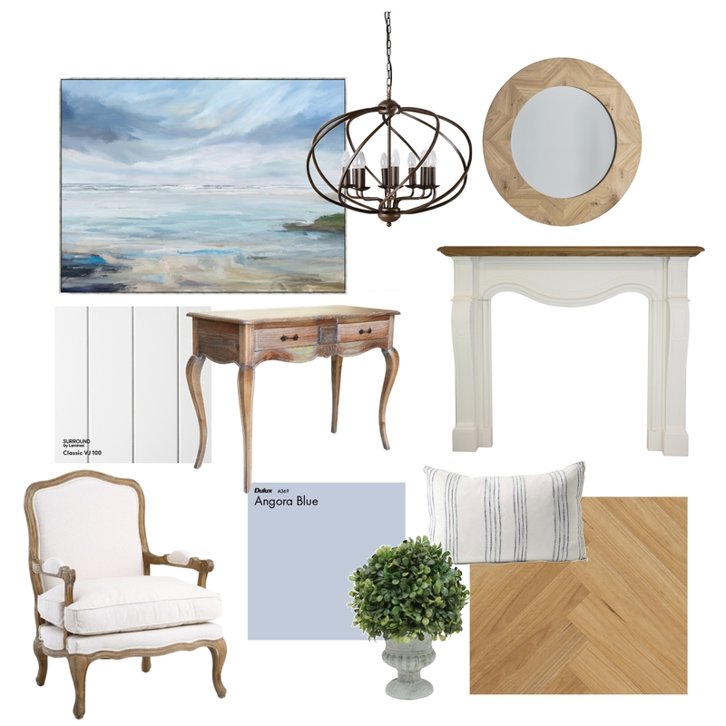 French Coastal Mood Board by Thorntonhallnz on Style Sourcebook