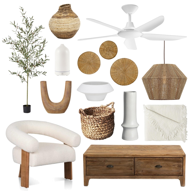 Light Coastal Living Room 🪵 Mood Board by Lighting Illusions on Style Sourcebook