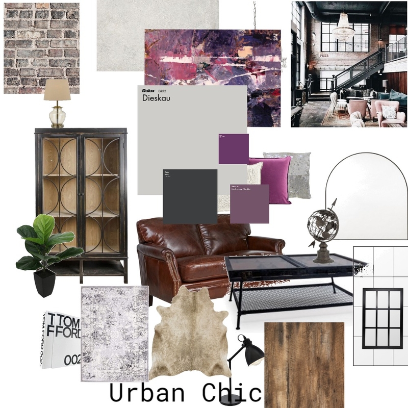 Urban Chic Mood Board by Joanna Beckton on Style Sourcebook