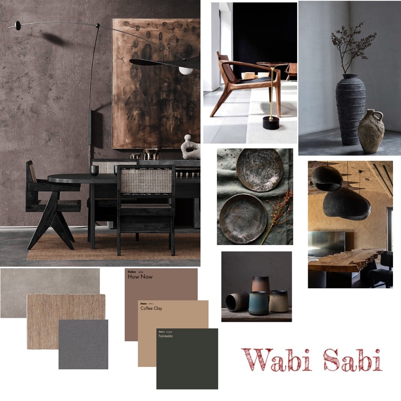 Wabi Sabi mood board Mood Board by Woz on Style Sourcebook