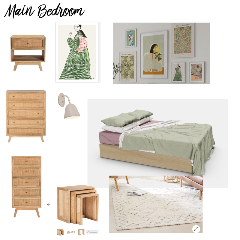 Main Bedroom Mood Board by JH Reno Reimagined Queenslander on Style Sourcebook