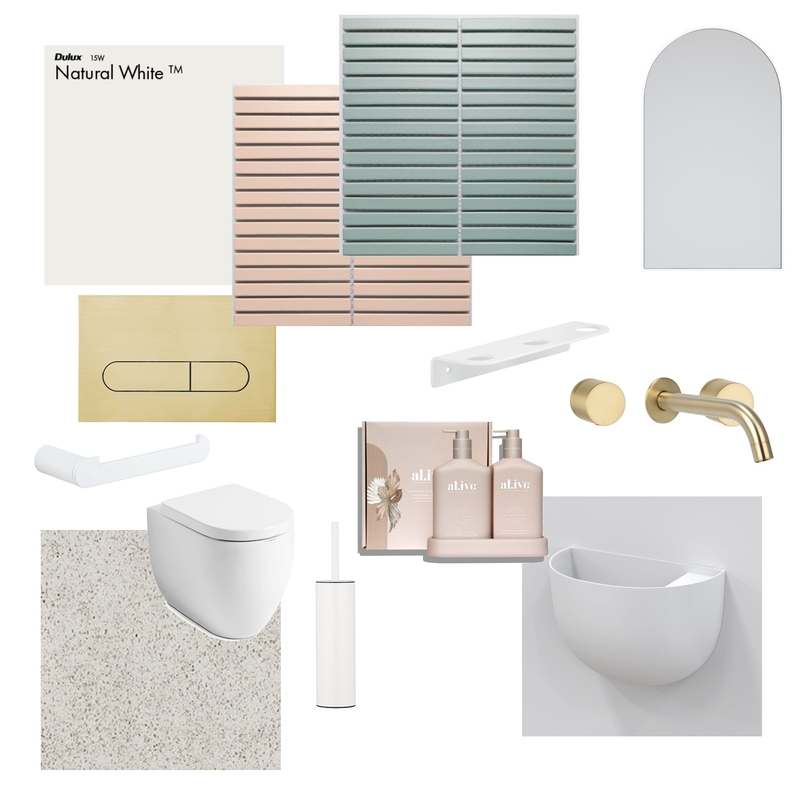 Powder Room Mood Board by christine92 on Style Sourcebook