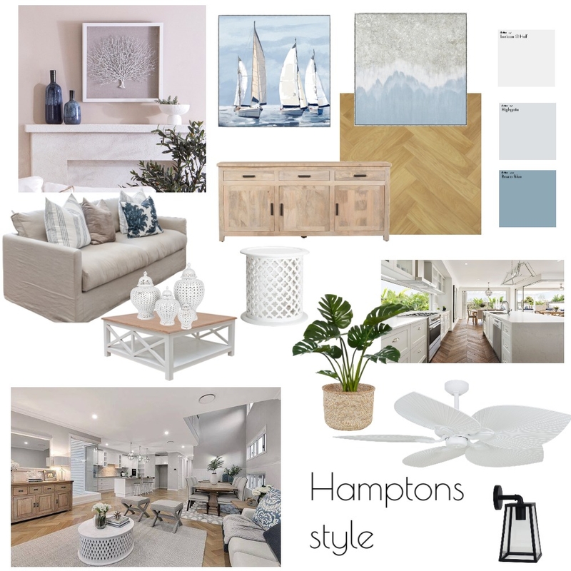 Hamptons Style Mood Board by Leashallen on Style Sourcebook