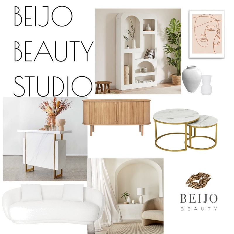 Beijo Beauty Studio Mood Board by She Boss Living on Style Sourcebook