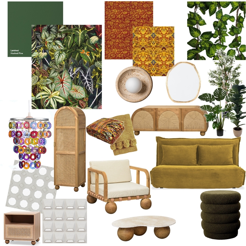 Natural Living Space Mood Board by Jooo on Style Sourcebook