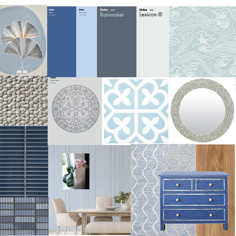 Moody Blues Rug Mood Board by sasharouth on Style Sourcebook
