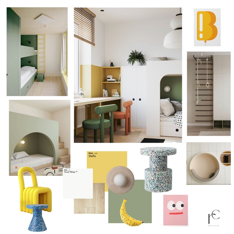 bedroom 2. kids room Mood Board by Interior Design Rhianne on Style Sourcebook
