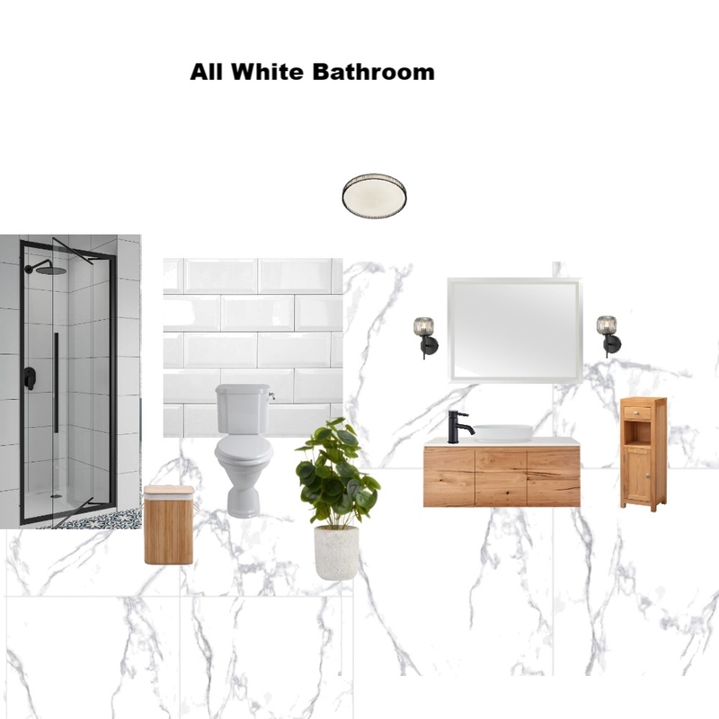 Avashni's  white bathroom Mood Board by Asma Murekatete on Style Sourcebook