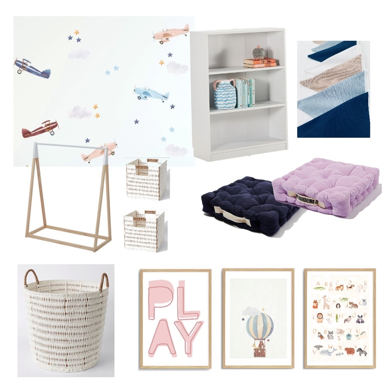 Hampton's Kid's Playroom Mood Board by Eliza Grace Interiors on Style Sourcebook