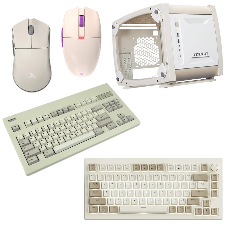 beige against the machine: tech Mood Board by mouki on Style Sourcebook
