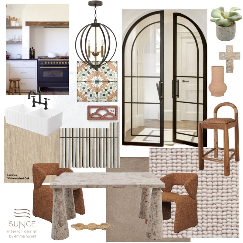 Spanish-Contemporary Mood Board by Emma Hurrell Interiors on Style Sourcebook