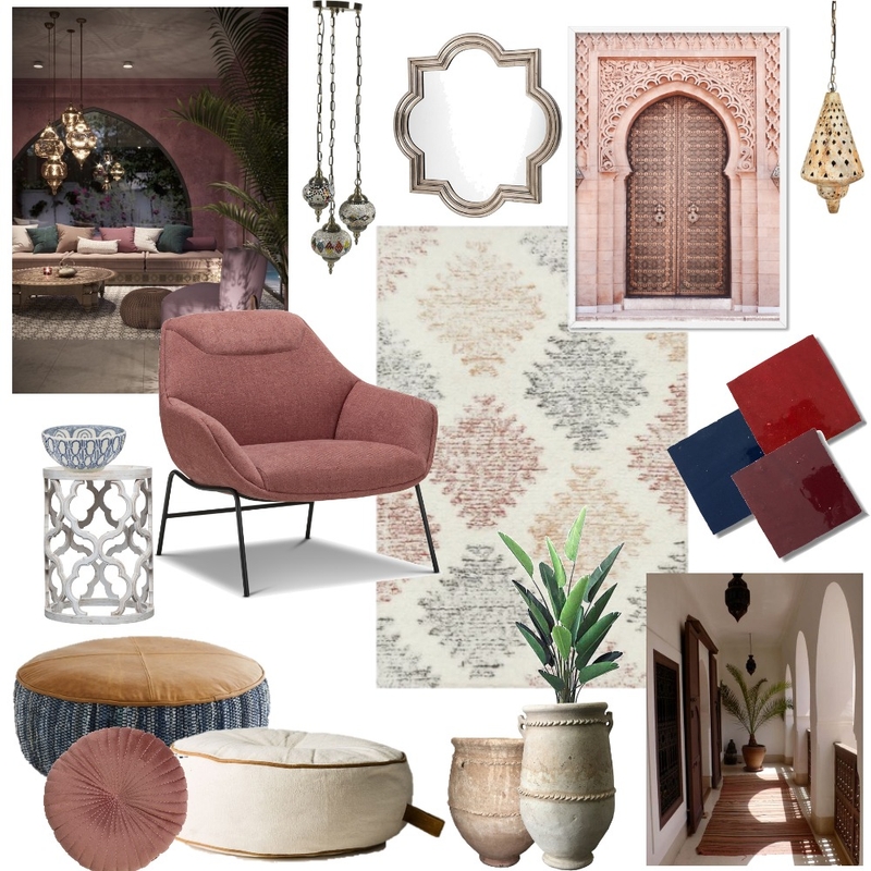Moroccan Mood Board by Lucey Lane Interiors on Style Sourcebook