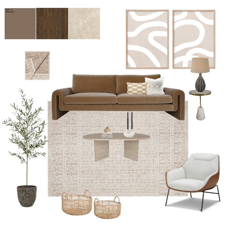 earthy living room Mood Board by Suite.Minded on Style Sourcebook