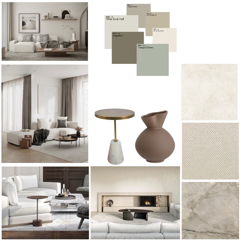 Earthy Neutral Luxe Mood Board by DKD on Style Sourcebook