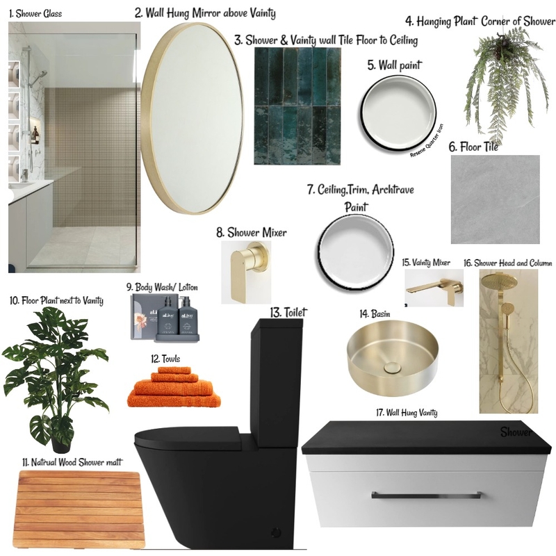 Bathroom Mood Board Final1 Mood Board by ashmidd on Style Sourcebook