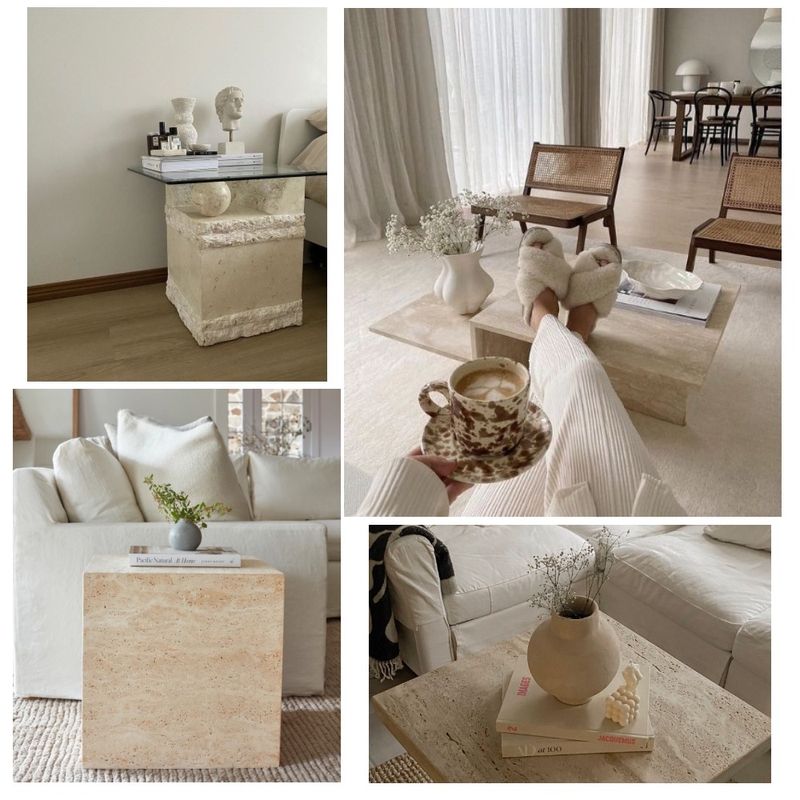 Travertine Coffee/Side Table Mood Board by Casa Curation on Style Sourcebook