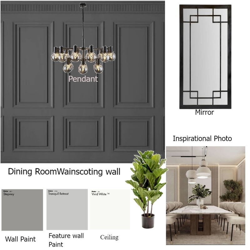 Dining room Mood Board by Brenda Maps on Style Sourcebook