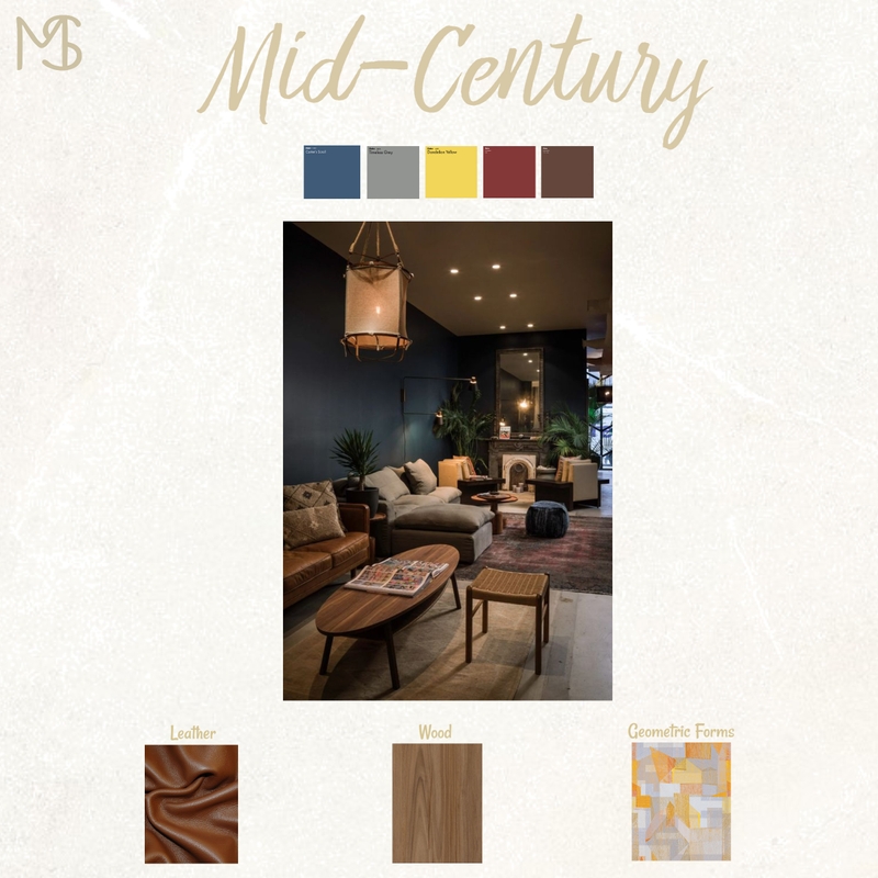 Moodboard Mid-Century Mood Board by moriasegal26 on Style Sourcebook