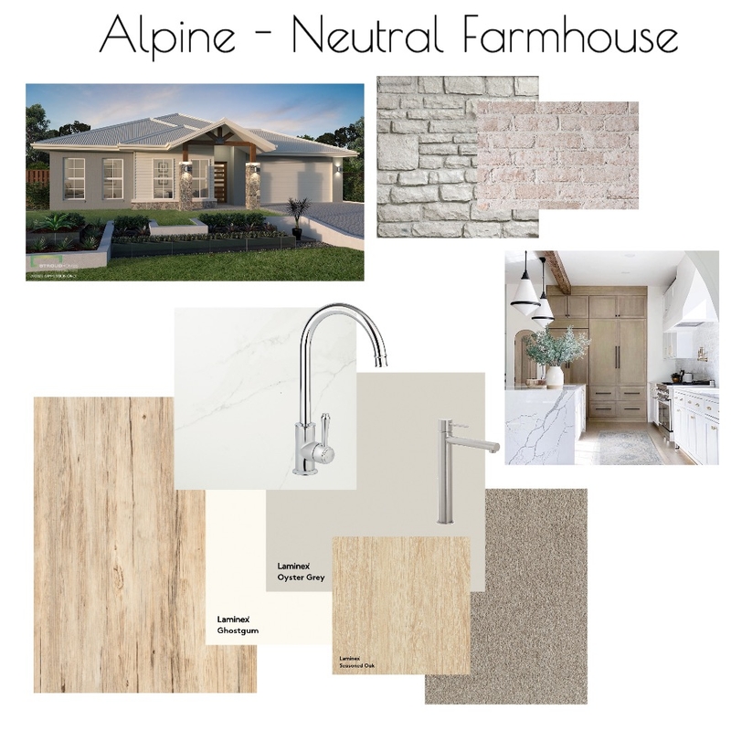 Alpine - Neutral Farmhouse Mood Board by Stacey Newman Designs on Style Sourcebook