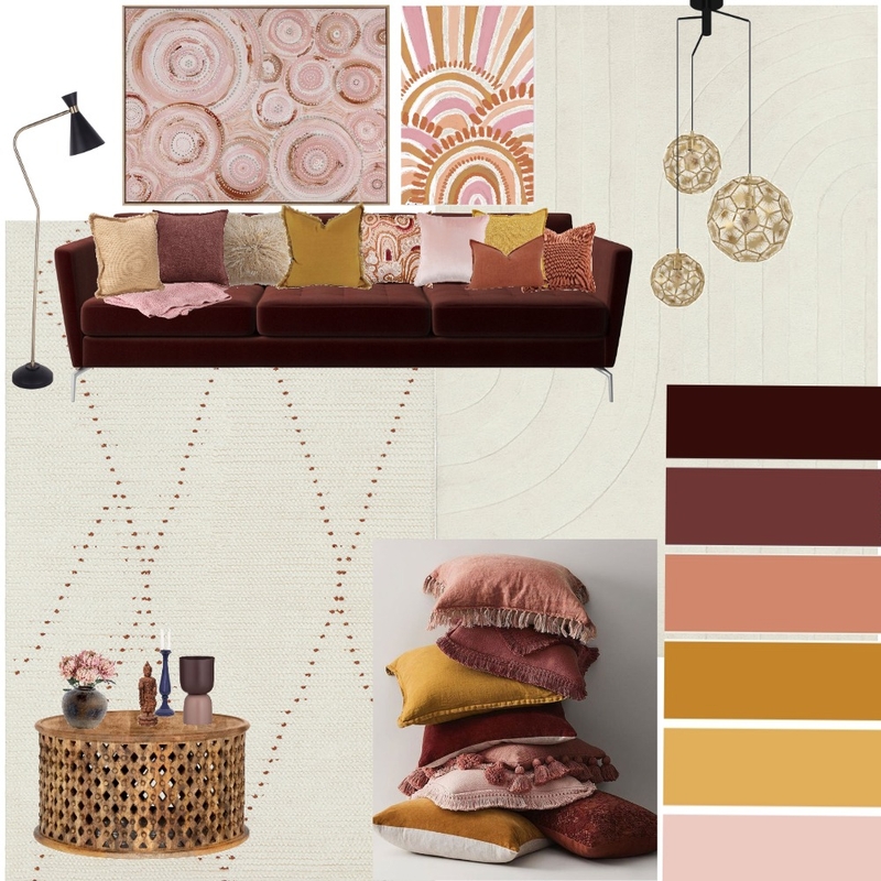 Golden Rose Mood Board Mood Board by Bricks and Beams on Style Sourcebook