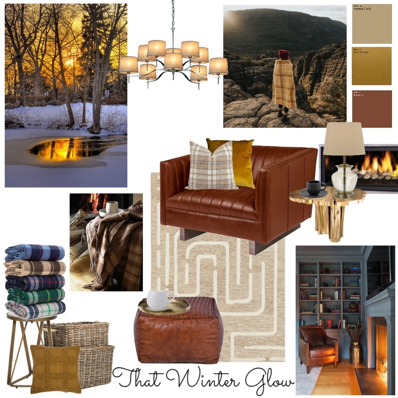 Winter Glow Mood Board by Lucey Lane Interiors on Style Sourcebook