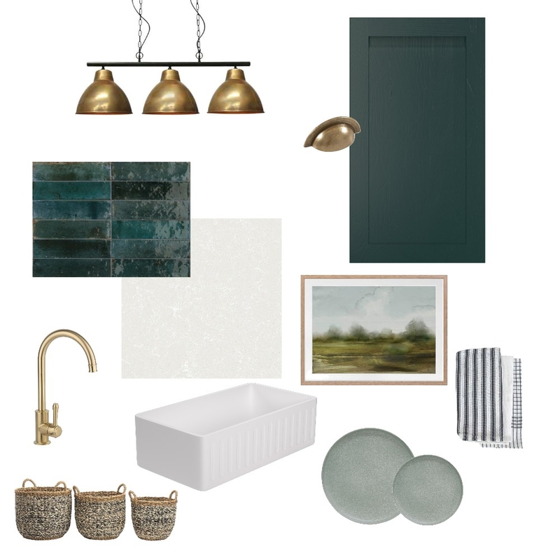 Green kitchen Mood Board by Suite.Minded on Style Sourcebook