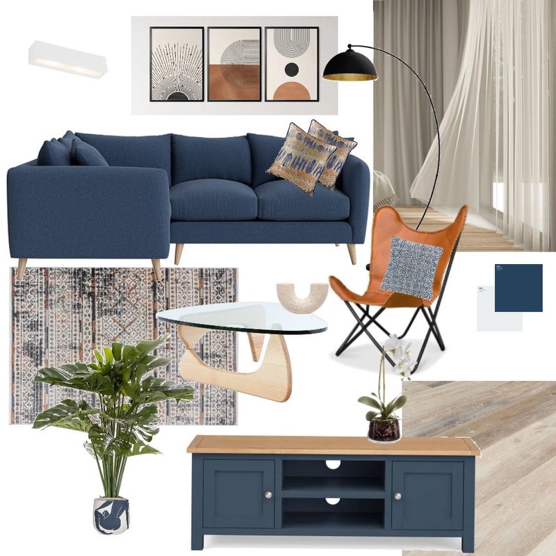 Module 9 Living room Mood Board by Manuela Cacace on Style Sourcebook