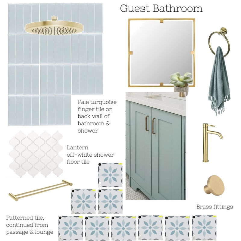 9 Perissa - Guest Bathroom Mood Board by STK on Style Sourcebook