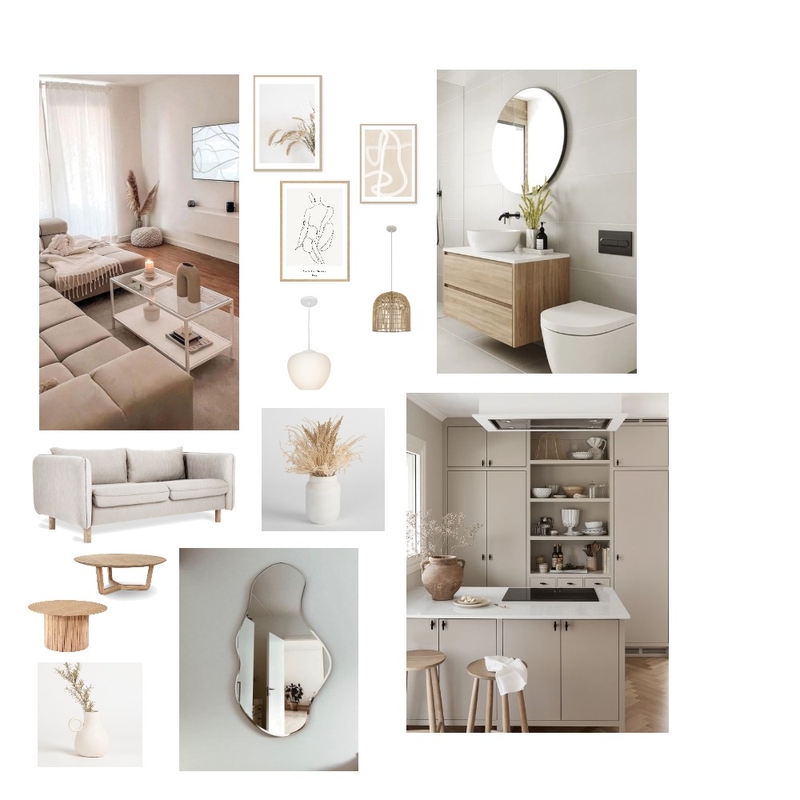 monochromatic Mood Board by dunja_louw on Style Sourcebook