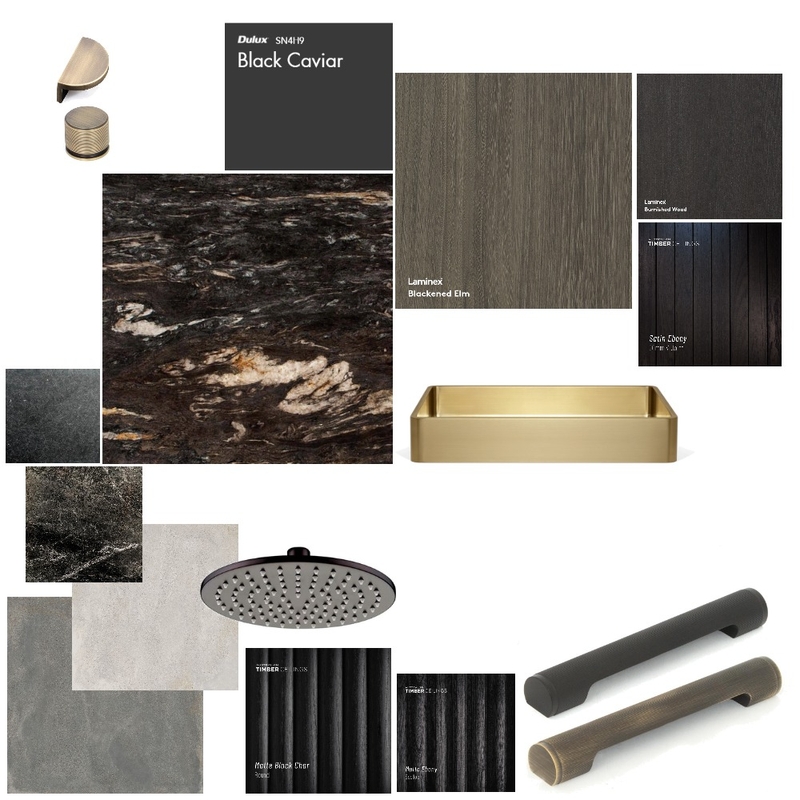 Bar and Kitchen Plus Guest Bathroom Mood Board by DKD on Style Sourcebook