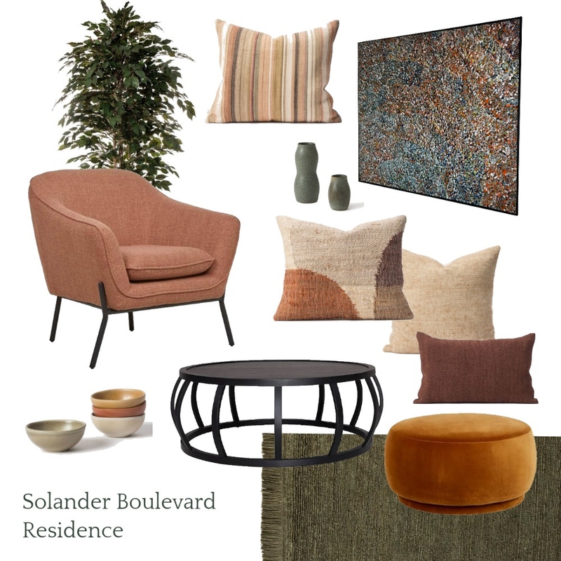 Solander_Living Room Mood Board by bronteskaines on Style Sourcebook