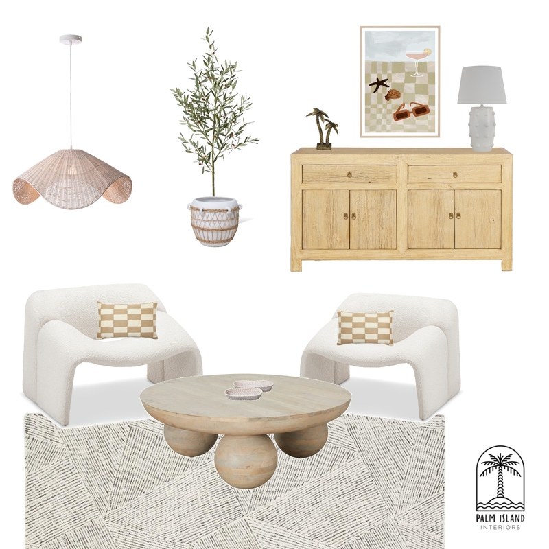 living Mood Board by Palm Island Interiors on Style Sourcebook