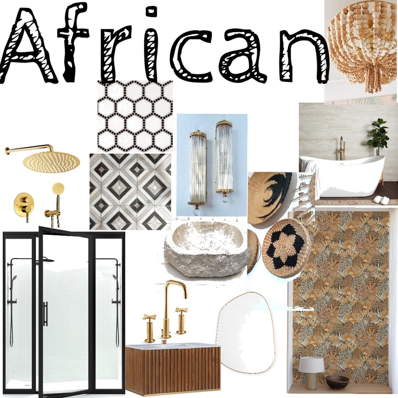 ID_Module3_African Mood Board by chelseagrullon on Style Sourcebook