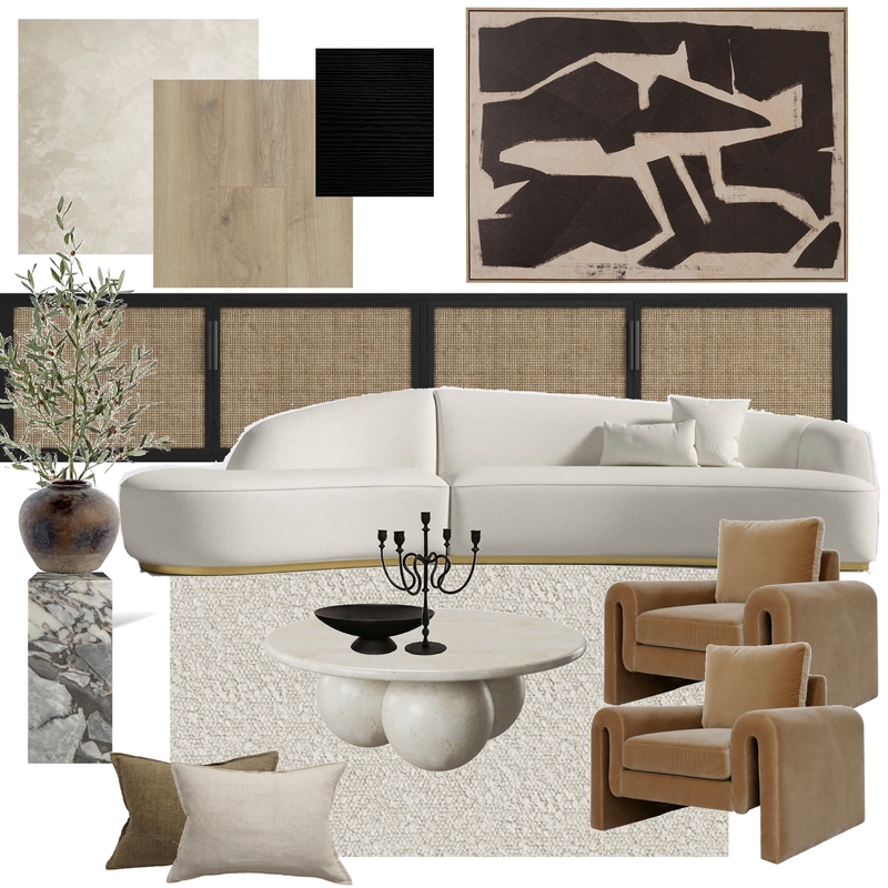 Livingroom final Mood Board by Cara.MaisonEdited on Style Sourcebook