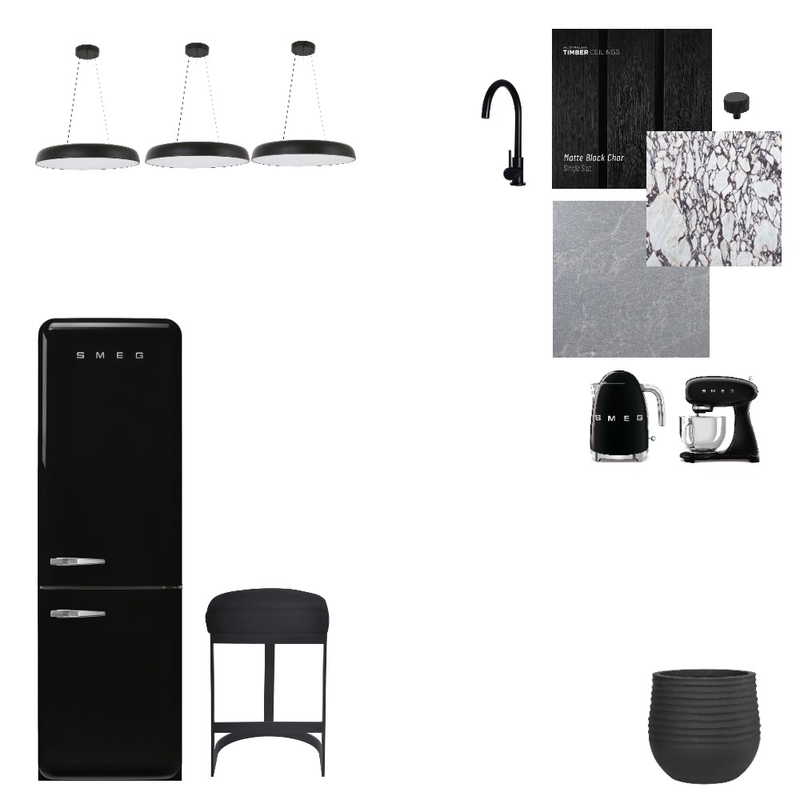 Black Kitchen Mood Board by Gregorian on Style Sourcebook