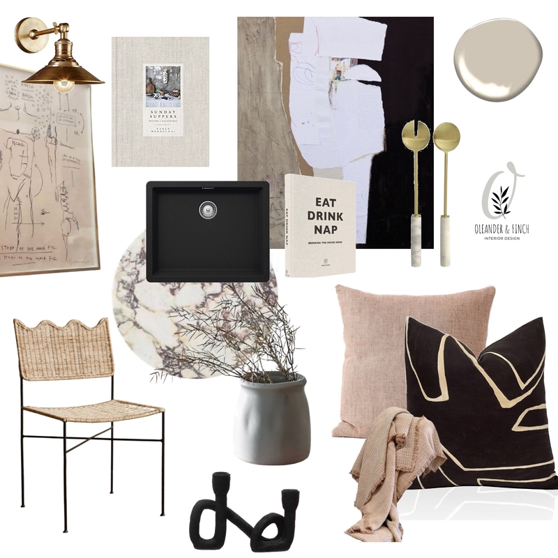 MBM2 Mood Board by Oleander & Finch Interiors on Style Sourcebook
