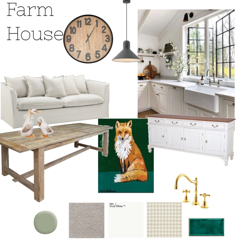 Farm House Mood Board by Sinead Lambert on Style Sourcebook