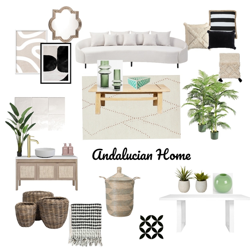 Andalucian Home Mood Board by RachelLH on Style Sourcebook