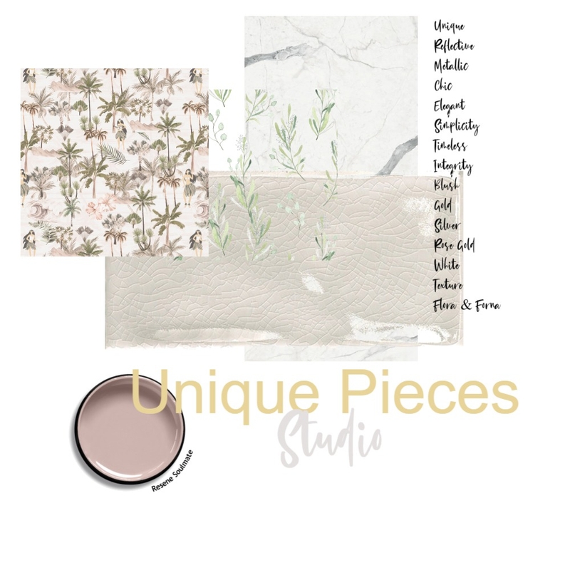 Unique Pieces Mood Board by Studio 33 on Style Sourcebook