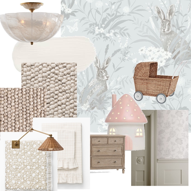 Margot's nursery Mood Board by Olivewood Interiors on Style Sourcebook