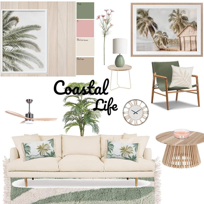 Coastal Life (Palm) Mood Board by MRathbun on Style Sourcebook
