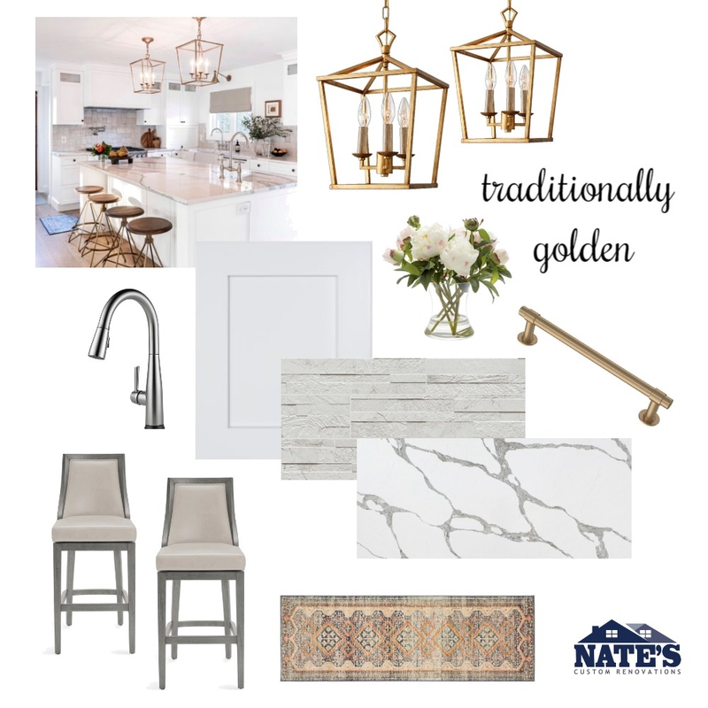 traditionally golden Mood Board by lincolnrenovations on Style Sourcebook