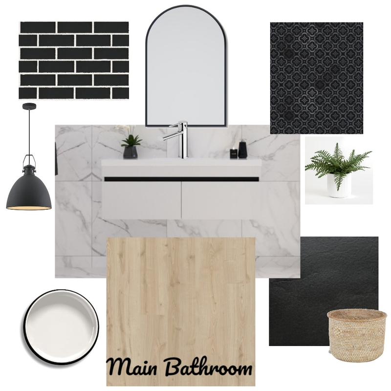 McKenzie Main Bathroom Mood Board by Perfect on Style Sourcebook