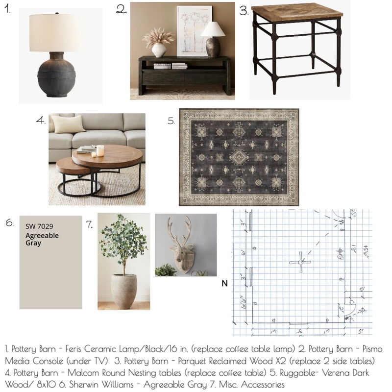 Den/ManCave Update Mood Board by Tammieaw721 on Style Sourcebook
