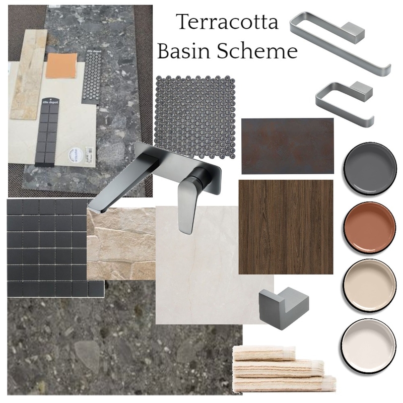 Terracotta Basin Scheme Mood Board by JJID Interiors on Style Sourcebook