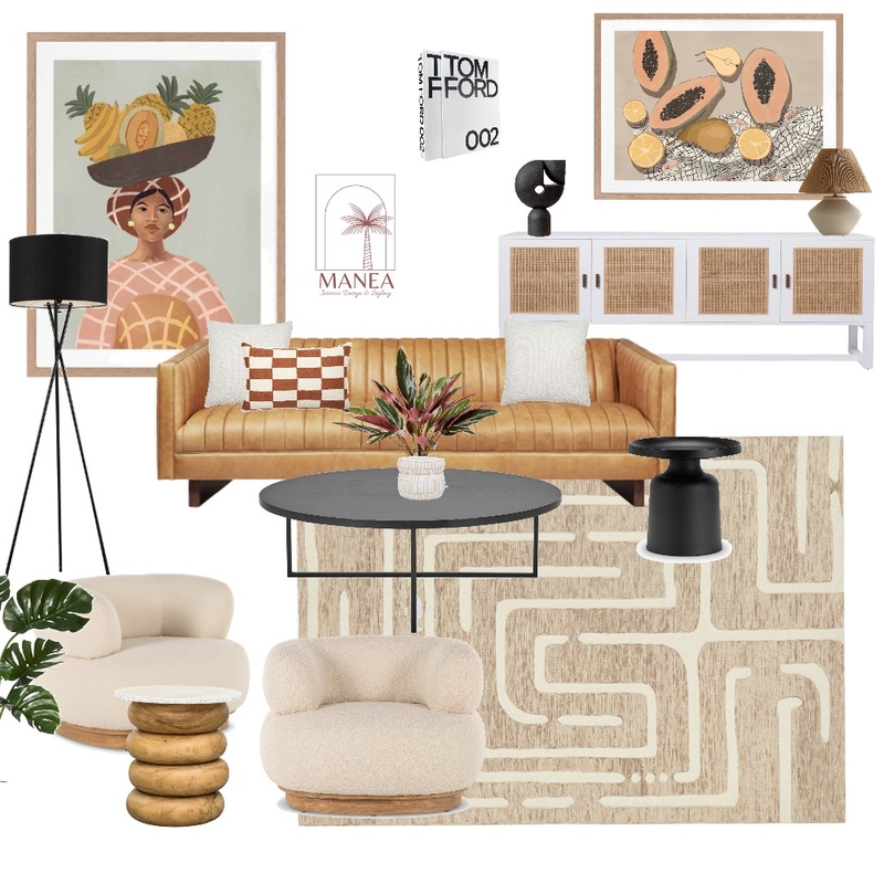The Tropics in Autum Mood Board by Manea Interiors on Style Sourcebook